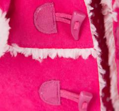 Зайка Ми в платье и розовой дублёнке, мягкая игрушка BudiBasa