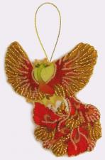 Butterfly | Игрушка из фетра Птица счастья. Размер - 10 х 12 см.