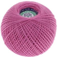 Нитки для вязания "Ирис". Цвет 1502 розовый