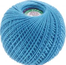 Нитки для вязания "Ирис". Цвет 3206 синий