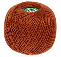 Нитки для вязания "Ирис". Цвет 5810 коричневый