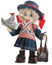 Новая слобода | Набор для шитья текстильной каркасной куклы "Бэкки".
