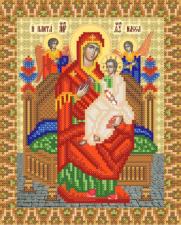 Икона Божией Матери "Всецарица". Размер - 18 х 23 см.