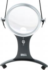 Лупа "Mighty Bright", с подсветкой, на шнуре, диаметр 10 см.