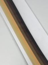 Набор бумаги для квиллинга "Коричневый микс",3 мм