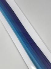 Набор бумаги для квиллинга "Синий микс",3 мм