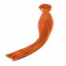 Трессы прямые цв.рыжий,длина волоса 30 см,длина тресса 50 см (2 шт)