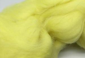 Камтекс | Шерсть для валяния (шерсть п/т 100%) 1х50г/2,1м цвет лимон (030)