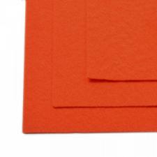 Фетр листовой жёсткий IDEAL,20 х 30 см,1 мм,цвет 628 оранжевый