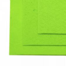 Фетр листовой жёсткий IDEAL,20 х 30 см,1 мм,цвет 674 салатовый