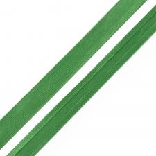 Косая бейка TBY атласная шир.15мм цв.F243 ярко-зелёный