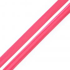 Косая бейка TBY атласная шир.15мм цв.F338 ярко-розовый