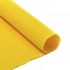 Фетр листовой мягкий IDEAL,20 х 30 см,1 мм,цвет 643 жёлтый
