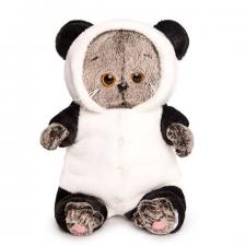 Басик BABY в комбинезоне "Панда", мягкая игрушка Budi Basa