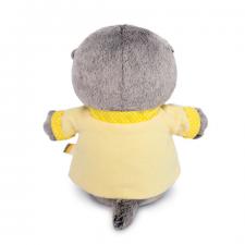 Кот Басик BABY в жёлтой курточке в китайском стиле, мягкая игрушка BudiBasa