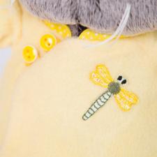 Кот Басик BABY в жёлтой курточке в китайском стиле, мягкая игрушка BudiBasa