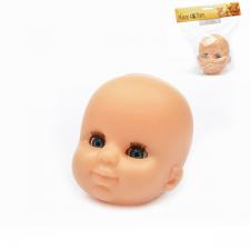 Голова для куклы ПМ.21078 малая с голубыми глазами