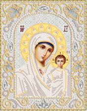 Маричка | Богородица Казанская (серебро). Размер - 14 х 18 см