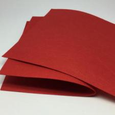 Фетр листовой мягкий 2 мм,20х30 см,цвет красный (007)