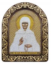 Набор для вышивания бисером иконы в рамке-киоте "Св. Блж. Матрона Московская"