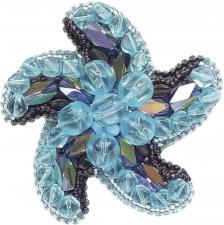 Набор для изготовления броши Crystal Art "Звезда морей". Размер - 7 х 7 см.