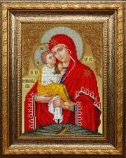 Почаевская икона Божией Матери. Размер - 19 х 26 см.