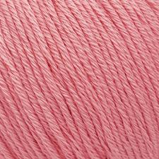 Пряжа Organic baby cotton (100% органический хлопок, 50 гр/115 м),425 розовый