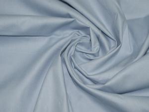 Ткань сатин гладкокрашеный, 120г/м², 100% хлопок, шир.220см, цв.нежно-голубой уп.3м