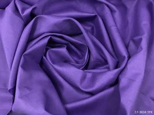 Ткань сатин гладкокрашеный, 120г/м², 100% хлопок, шир.220см, цв.фиолетовый уп.3м