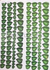 Заготовка для аппликаций на ткани (листья сирени) ОАР-30,А3