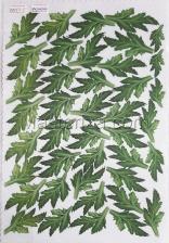 Заготовка для аппликаций на ткани (листья хризантемы) ОАР-63-1