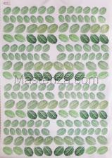 Заготовка для аппликаций на ткани (листья) ОАР-73-1,А3