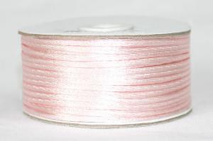 Шнур атласный круглый 2-3мм цв. 3052 светло-розовый