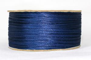 Шнур атласный круглый 2-3мм цв. 3164 синий