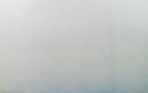 Чаривна мить | Салфетка со вставками канвы 0,72 х 0,72 м,белый