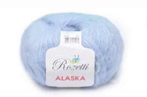 Пряжа Rozetti Alaska (44% акрил, 26% полиамид, 15% альпака, 15% суперстирка шерсть мериноса,50г/225м),231-16 светло-голубой