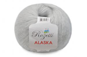 Пряжа Rozetti Alaska (44% акрил, 26% полиамид, 15% альпака, 15% суперстирка шерсть мериноса,50г/225м),231-21 светло-серый