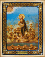 Чаривна мить | Икона Пророк, Предтеча и Креститель Господень Иоанн. Размер - 26,7 х 34,3 см