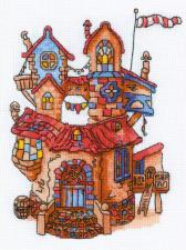 Риолис | Сказочный домик. Размер - 18 х 24 см