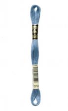 Нитки мулине DMC 3755, цвет нежно-голубой