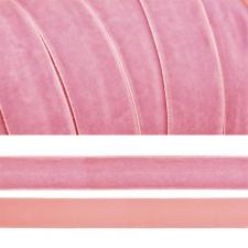 Лента бархатная арт.TBY.LB2075 нейлон шир.20 мм цв.розовый