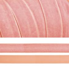 Лента бархатная арт.TBY.LB2076 нейлон шир.20 мм цв.грязно-розовый