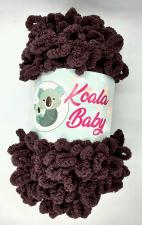 Пряжа Koala baby (100% полиэстер, 180 гр/16,7 м),118 шоколадный