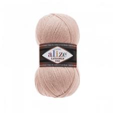 Пряжа для вязания Ализе LanaGold Fine (49% шерсть, 51% акрил) 100г/390м цв.161 пудра