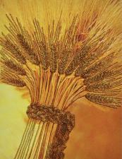 Картины бисером | Золотой урожай. Размер - 26 х 37 см