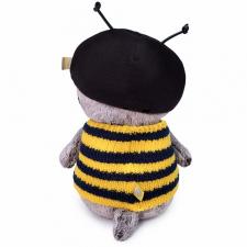 Кот Басик BABY в костюме пчёлка, игрушка мягкая Budi Basa