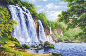 Риолис | Шум водопада. Размер - 60 х 40 см