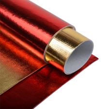 Набор листового фетра металлизированный IDEAL 1,4мм 20х30см арт.FLT-ME2 уп.2 листа цв.ассорти (красный,золото)