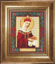 Чаривна мить | Икона Святая равноапостольная царица Елена. Размер - 18,5 х 22,5 см