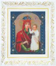 Чаривна мить | Икона Божьей Матери Призри на смирение. Размер - 16,5 х 20,5 см